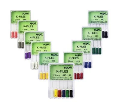 K-files MANI 15-40 мм 6 шт