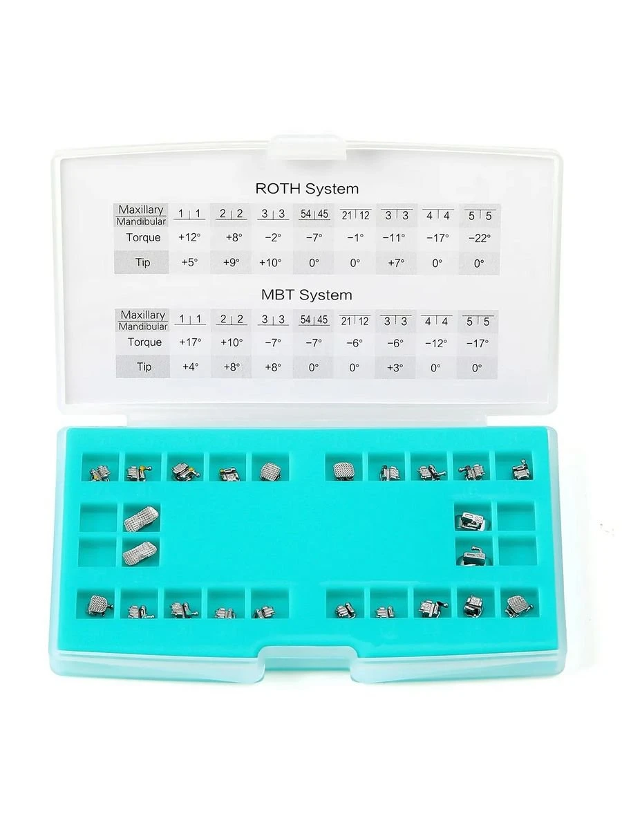 Брекеты самолиг-е Pro (металлические) 0.22 ROTH/MBT