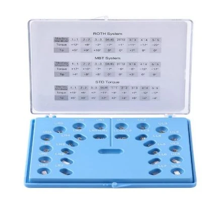 Брекеты самолиг-е AZD(Damon Ver) (металлические) 0.22 ROTH/MBT